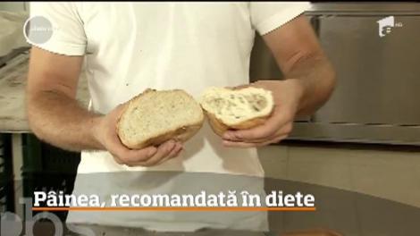 Pâinea, recomandată în diete. Alimentația fără carbohidrați, o greseală