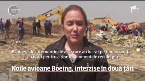 Noile avioane Boeing, interzise în două țări