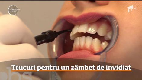 Trucuri pentru un zâmbet de invidiat. Dinți mai albi cu șase nuanțe în 20 minute