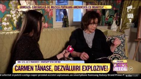 Carmen Tănase, dezvăluiri emoționante, la „Acces Direct”! „Era un bărbat spectaculos, cu farmec”