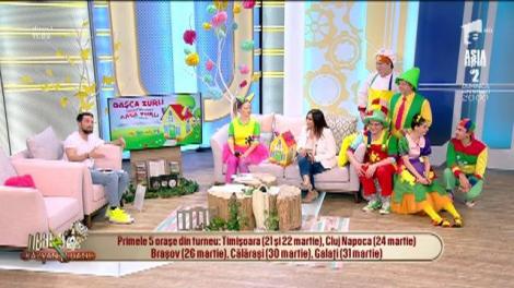 Gașca Zurli pregătește un turneu național: ”Spectacolele vor începe de afară. Copiii vor putea să intre în căsuța Zurli”