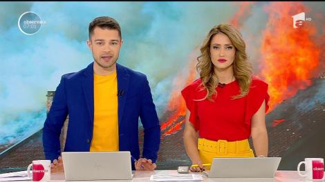 Un incendiu puternic a pus pe jar o &icirc;ntreagă comunitate din judeţul Neamţ