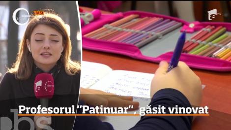 Învăţătorul din Iaşi care a depunctat un elev, deşi acesta nu greşise cu nimic, a fost sancţionat de Consiliul Administrativ al şcolii la care predă