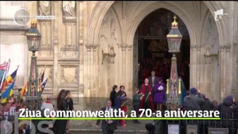 Familia Regală britanică a luat parte la cea de-a 70-a aniversare a Zilei Commonwealth