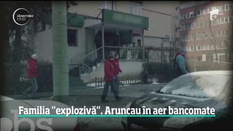 Doi tineri, soţ şi soţie, au fost reţinuţi în cazul jafurilor în serie după metoda "explozie la bancomat"