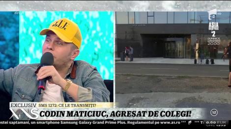 Codin Maticiuc a apărut plin de sânge! „Am fost bătut destul de rău”. Motivul pentru care a fost agresat - Video