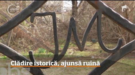 Fosta reşedinţă din Timişoara a florarului oficial al Casei Regale a Austriei a ajuns o ruină