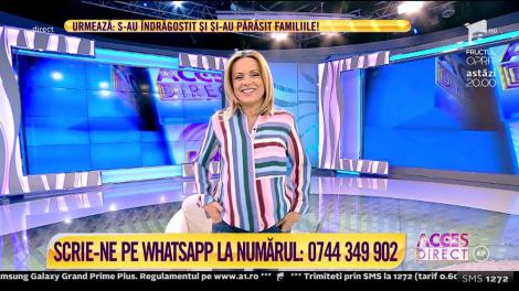 Simona Gherghe s-a supărat, la „Acces Direct”! S-a ridicat de pe scaun! „Nu sunt chiar așa”