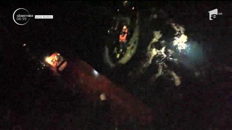 Nava comercială italiană "Grande America" s-a scufundat în Golful Biscaya după ce a fost cuprinsă de flăcări