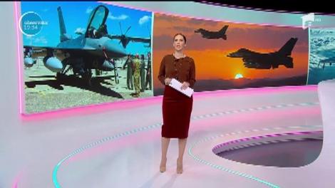 Aeronavele F16 au intrat oficial în flota Poliţiei Aeriene Române