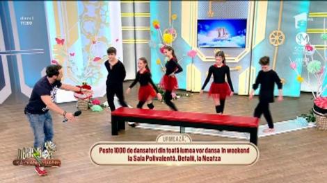 Lil Motion Dance School, prima școală de dans modern, hip hop și street dance din Brăila. Dani Oțil: Am dansat și eu contemporan când eram tânăr, nu mă credeți?