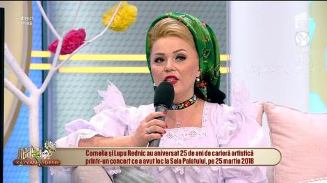 Dorința ascunsă a Corneliei Rednic din copilărie: Îmi doream să fiu doamnă, nu să cânt