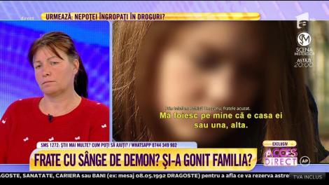 Ce spune bărbatul acuzat că şi-a alungat sora pe drumuri: Nu are niciun drept în casa aia!