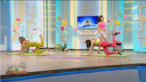 Fitness cu Diana Stejereanu. Cel mai bune exerciții pentru coapse și fesieri
