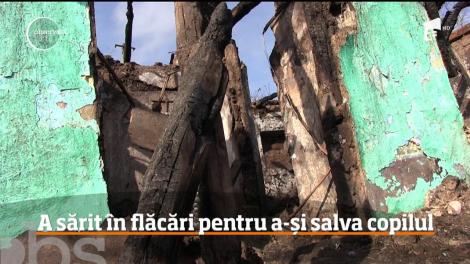 Un bebeluş de numai un an dintr-o comună vasluiană luptă să trăiască la Spitalul Grigore Alexandrescu din Capitală, după ce a a suferit arsuri pe 70% din suprafaţa corpului