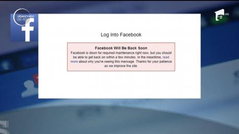 Facebook este afectată de cea mai mare întrerupere din istorie