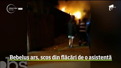 Doi fraţi dintr-o comună din Vaslui au fost la un pas de moarte după ce în casa în care locuiau a izbucnit un incendiu violent