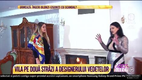 Cum arată palatul designerului vedetelor! Andreea Dogaru: Cea mai scumpă creaţie a mea a costat 10.000 de euro