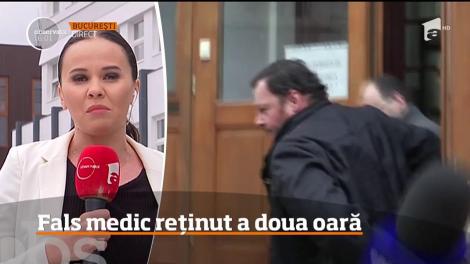 Un fals medic ortodped din Bucureşti a fost reţinut a doua oară, în mai puţin de o lună