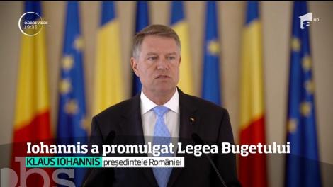 România are în sfârşit Buget, după trei luni de întârziere. Preşedintele României a promulgat legea