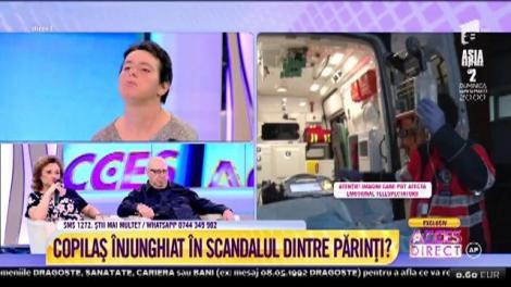 A ajuns înjunghiat, la spital, la doar un an şi 8 luni! A fost tăiat intenţionat ori s-a accidentat în timp ce se juca?!