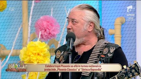 Phoenix se află în turneu național cu proiectele Phoenix Classics și Sinteza Rapsodia. Nicu Covaci: Am o trupă nouă, tânără și frumoasă