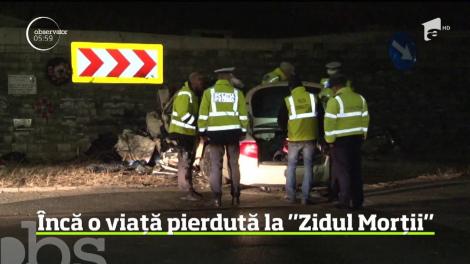 "Zidul Morţii" de pe şoseaua de centură a Sucevei a mai făcut o victimă