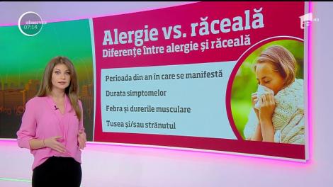 Începe sezonul alergiilor! Cum le depistăm și cum le tratăm