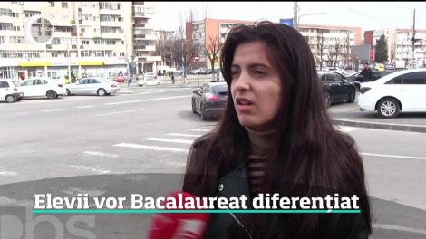 Elevii vor un bacalaureat diferenţiat