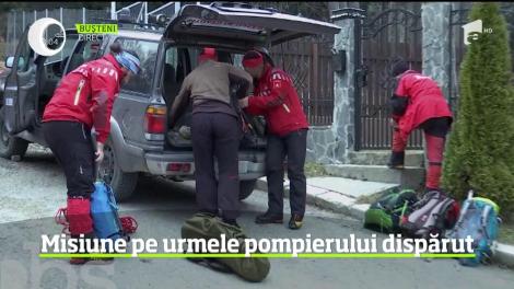 Misiune pe urmele pompierului dispărut în Bucegi