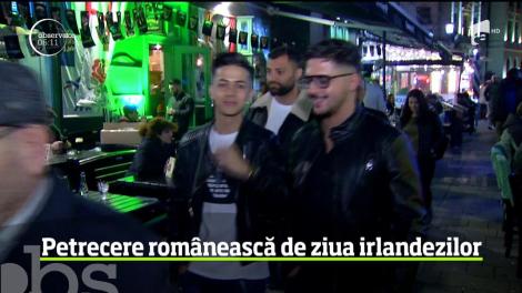 Petrecere românească de ziua irlandezilor în puburile şi barurile din Centrul Vechi