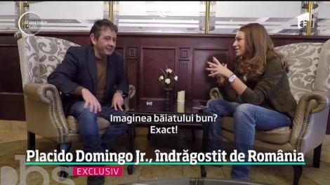 Placido Domingo Junior, îndrăgostit de ţara noastră: "Sunt fascinat de limba română!"