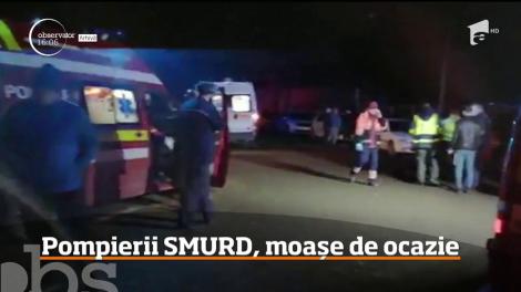 Pompierii SMURD din Arad, moașe de ocazie
