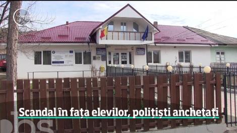 Poliţiştii din Vaslui care au sechestrat ore în şir un microbuz plin cu elevi, cercetaţi disciplinar