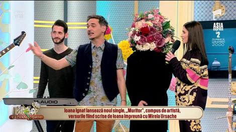 Ioana Ignat a venit cu "Muritor" la Neatza! Cel mai spectaculos videoclip din România