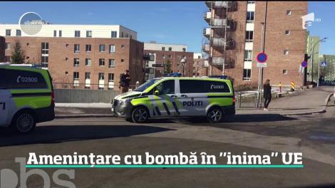 Ameninţare cu bombă în cartierul european din Bruxelles. Zeci de angajaţi ai Uniunii au fost evacuaţi