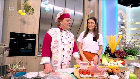 Reţeta lui Vlăduţ: Şnițel milanez, un preparat italian delicios cu garnitură de spaghete