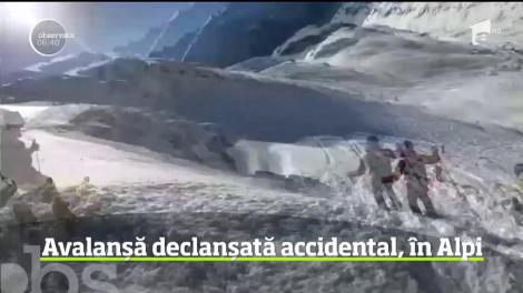 Imagini dramatice filmate în Alpii Austrieci. Un amator de schi la mare altitudine a surprins momentul în care grupul din care făcea parte a declanşat, fără să vrea, o avalanşă