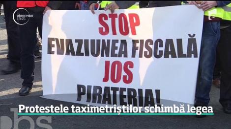 Protestele taximetriștilor schimbă legea. Activitatea Uber si Taxify ar putea fi blocată