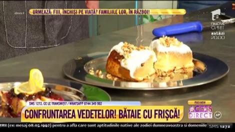 Vali Vijelie şi Emilia Ghinescu, duel în bucătărie cu Lupu Rednic și Corelia. Ce preparate speciale au pregătit artiștii