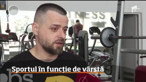 Ce exerciţii sunt potrivite în funcţie de vârstă