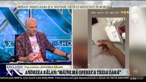 Andreea Bălan, de urgență la spital! Vedeta a trăit momente de coșmar! „Am umplut baia de sânge”