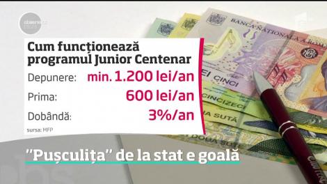 Statul a deschis conturi pentru patru milioane de copii. Ce sume s-au strâns şi ce avantaje au cei care pun bani în Contul Junior