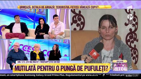 Ultimele vești despre starea de sănătate a copilei de șase ani mutilată pe viață. Bunica: ”Se simte rău. A început să i se umfle ochii și fața”