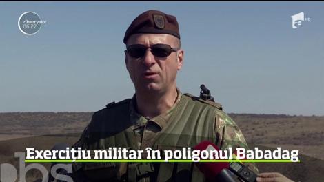 S-au tras focuri de armă, iar cerul a fost brăzdat de elicoptere de luptă în judeţul Tulcea. Însă nu vă speriaţi, a fost doar un exerciţiu militar, în poligonul din Babadag