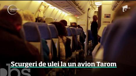 Panică pe aeroportul Henri Coandă, scurgeri de ulei la un avion Tarom