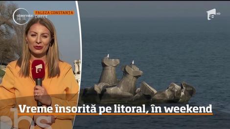 Vreme însorită pe litoral, în weekend