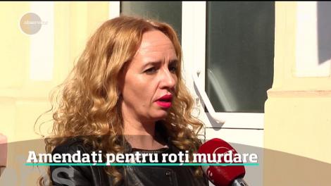 Dacă aveţi roţile murdare la maşină, mai bine mergeţi pe jos. Amenzile ajung la câteva mii de lei