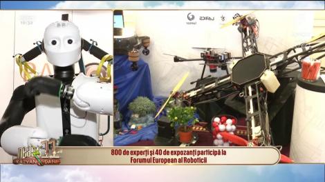 Roboții viitorului, în direct la Neatza! Umanoid de 700.000 de dolari la București