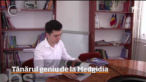 Un elev din Medgdia, în finala Olimpiadei Geniilor organizată în Statele Unite al Americii. Tânărul nu este la prima performanţă de acest gen